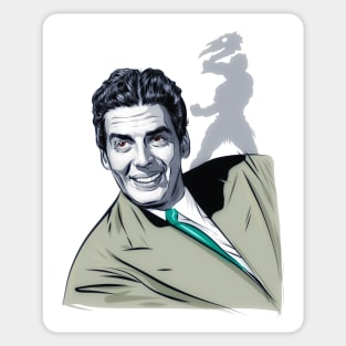 Victor Mature - An illustration by Paul Cemmick Sticker